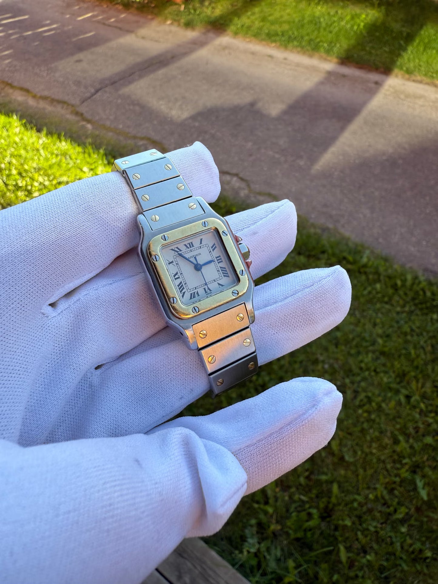 Montre Cartier Santos Automatique Femme 1981 | Vintage