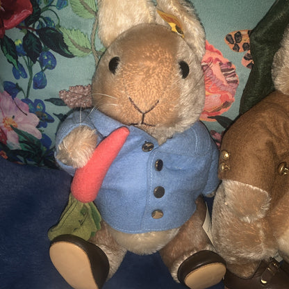 Steiff Peter Rabbit & Benjamin Bunny