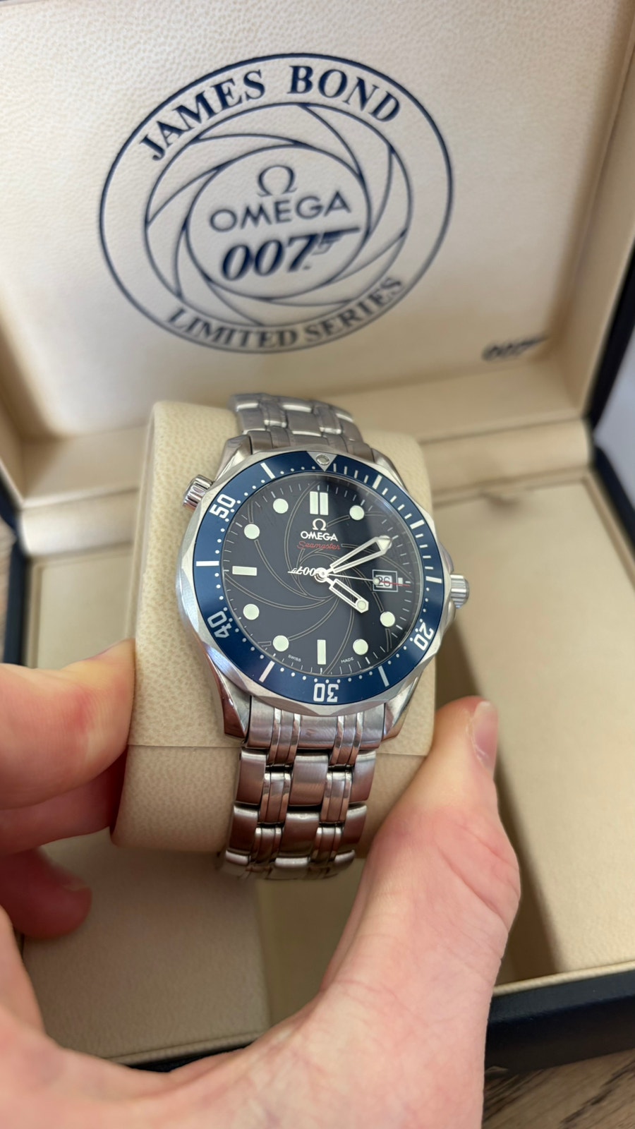 Omega Seamaster James Bond 007 Édition Limitée | Montre Rare Certifiée