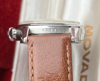 Chronographe Movado M95 Vintage 1955 — Boîtier Borgel Rare