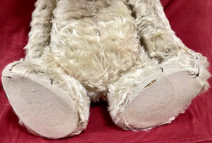 Ours Pooh Antique Années 1930 - 24" Mohair Entièrement Articulé