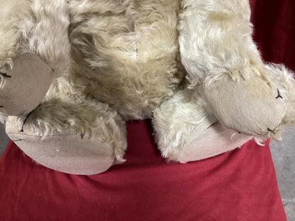 Ours Pooh Antique Années 1930 - 24" Mohair Entièrement Articulé