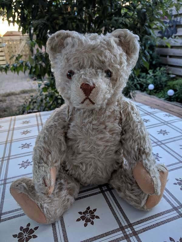 Steiff Teddy Bear 28PAB White Mohair 1905-1933