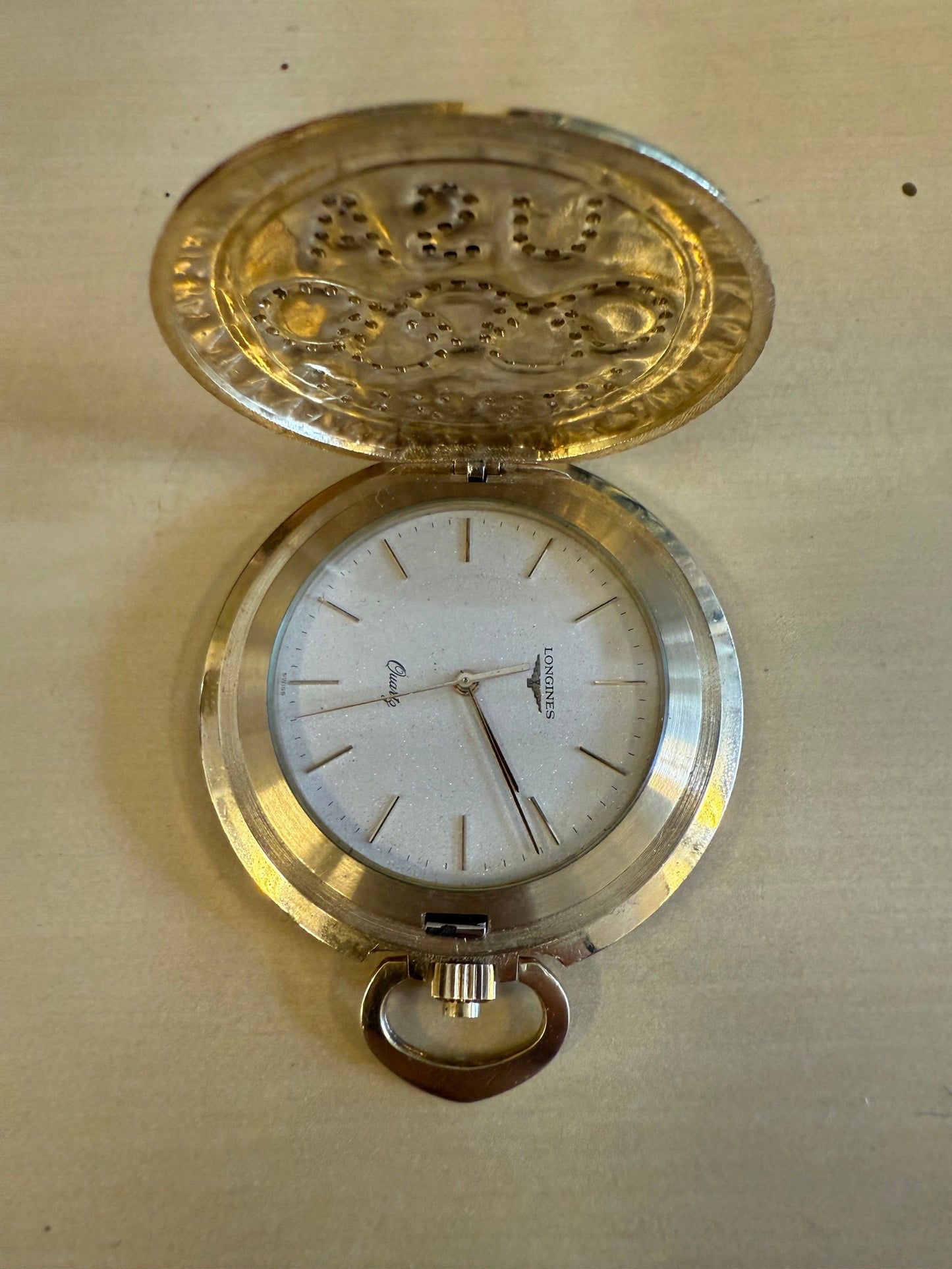 Montre de Poche Longines Jeux Olympiques Los Angeles 1984 — Édition Rare