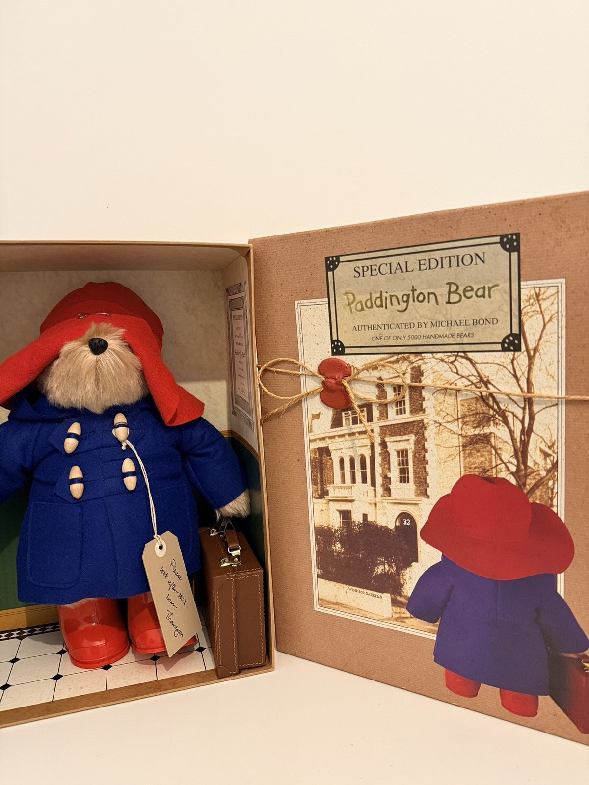 Paddington Bear édition spéciale signée