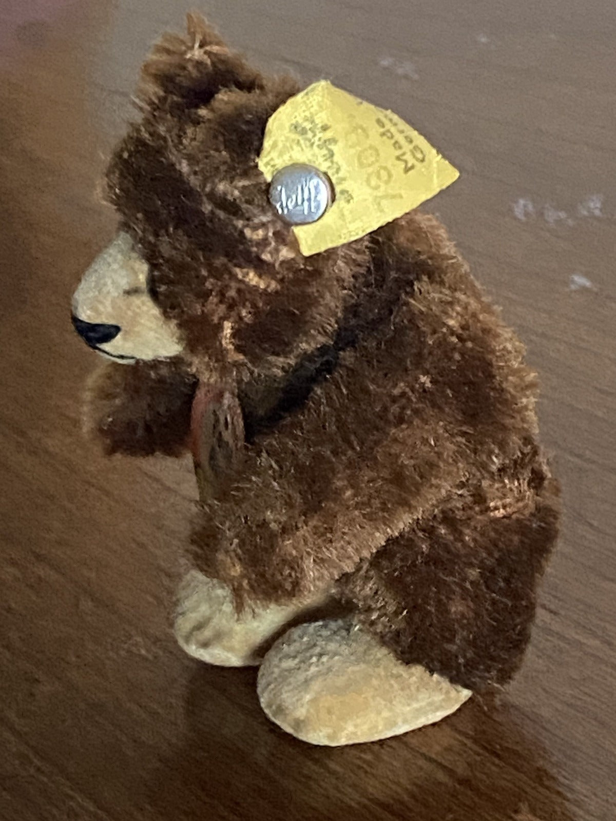 Steiff Teddy Baby Miniature Mohair (2.75")