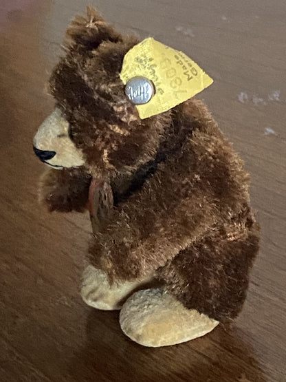 Steiff Teddy Baby Miniature Mohair (2.75")