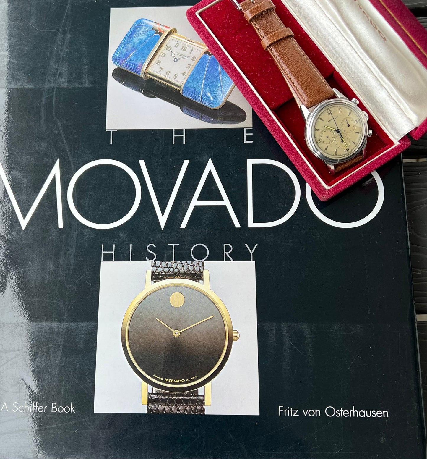 Chronographe Movado M95 Vintage 1955 — Boîtier Borgel Rare