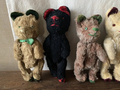 10 Ours en Tonneau Bois JPM Jouets Paris Massy c.1930