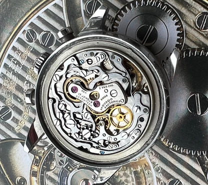 Chronographe Movado M95 Vintage 1955 — Boîtier Borgel Rare