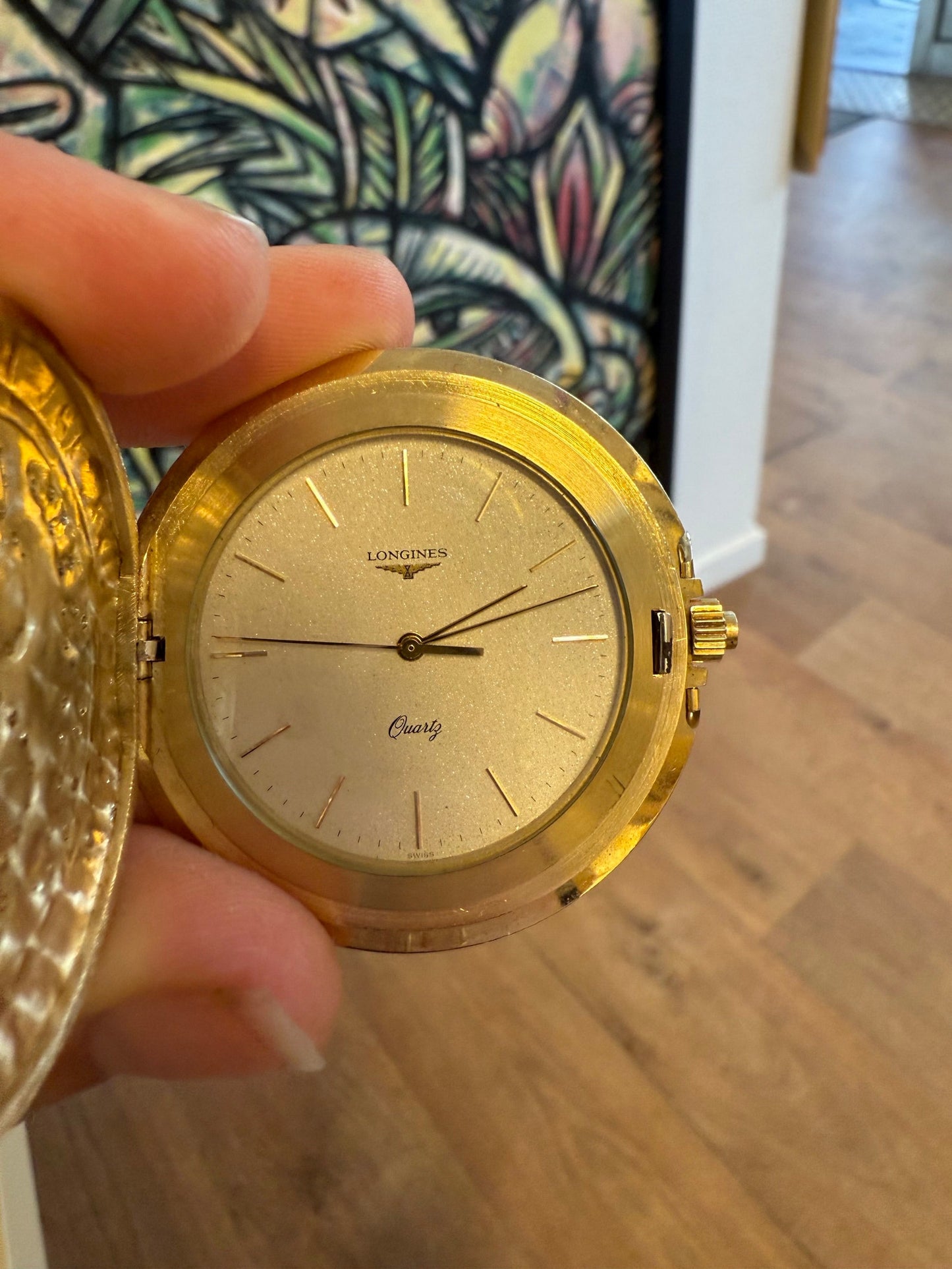 Montre de Poche Longines Jeux Olympiques Los Angeles 1984 — Édition Rare