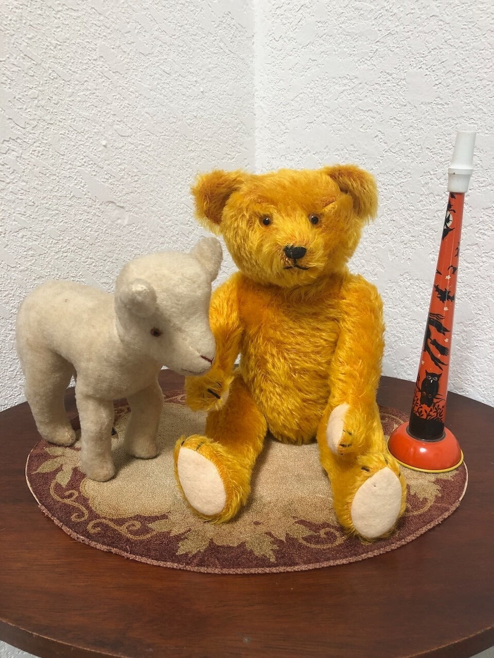 Ours Allemand Antique 1935 Mohair Doré (14")