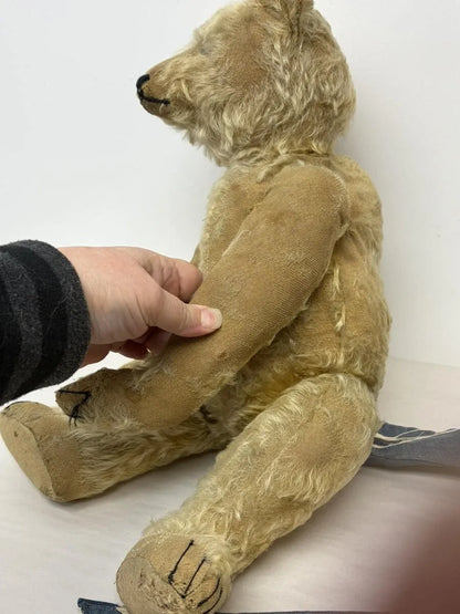 Ours Steiff Antique 20" avec Bouton "F"