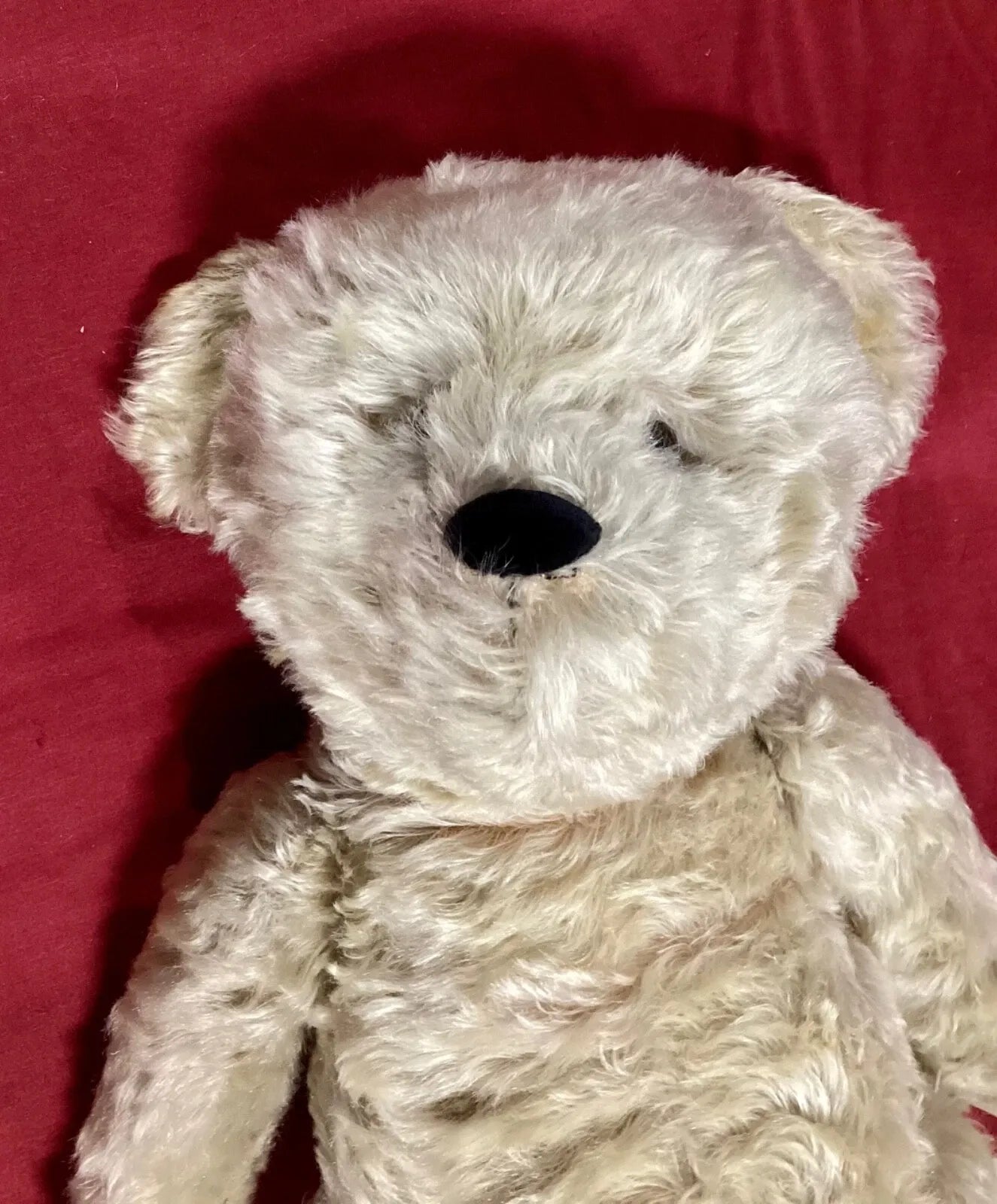 Ours Pooh Antique Années 1930 - 24" Mohair Entièrement Articulé
