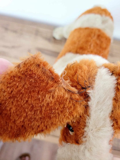 Chien à Tirer Antique Mohair (13")