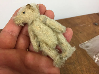 Petit Ours Steiff Ancien en Mohair Articulé