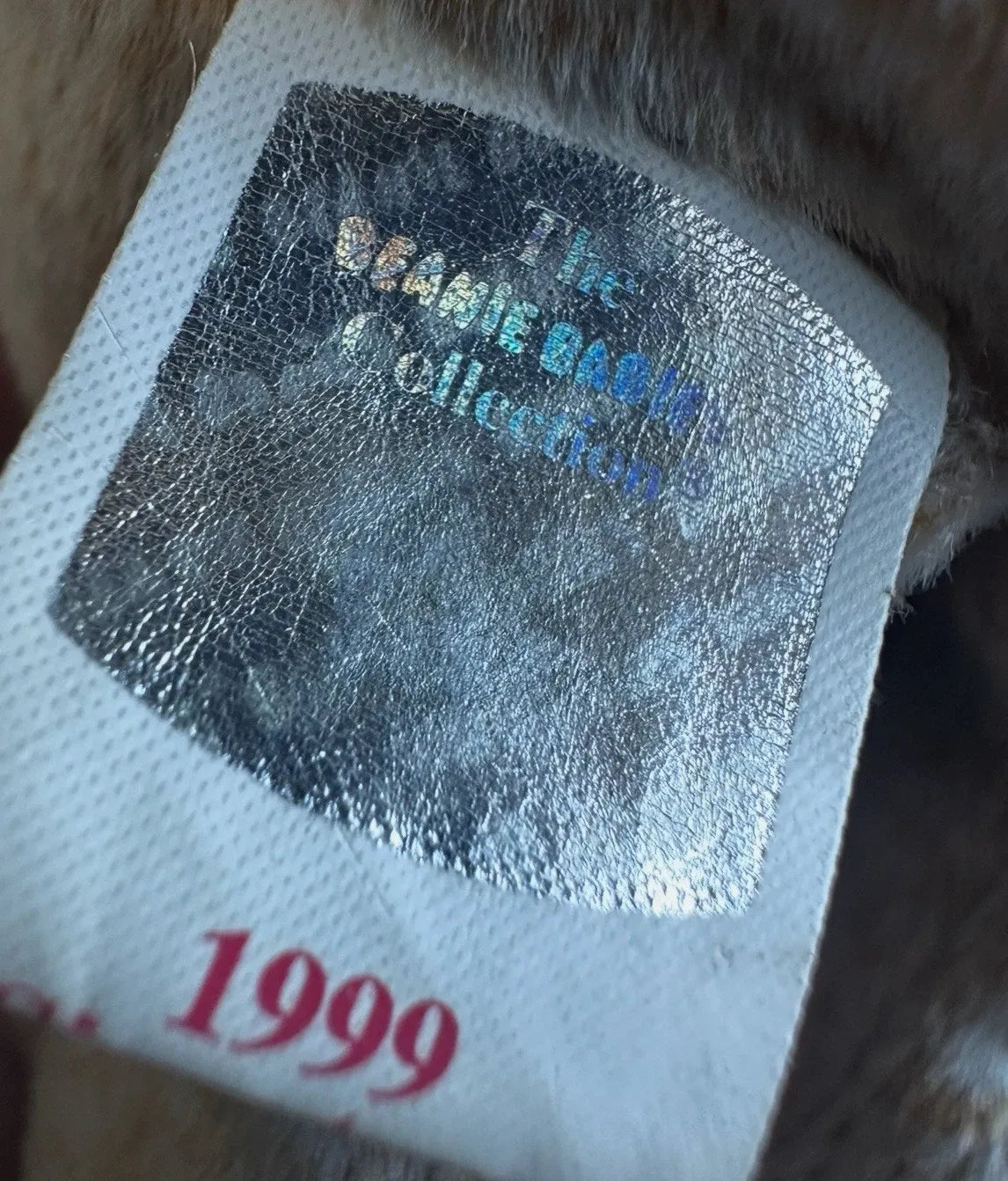 Ty Signature Bear Beanie Baby 1999