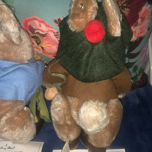 Steiff Peter Rabbit & Benjamin Bunny
