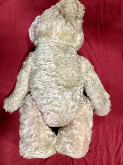 Ours Pooh Antique Années 1930 - 24" Mohair Entièrement Articulé