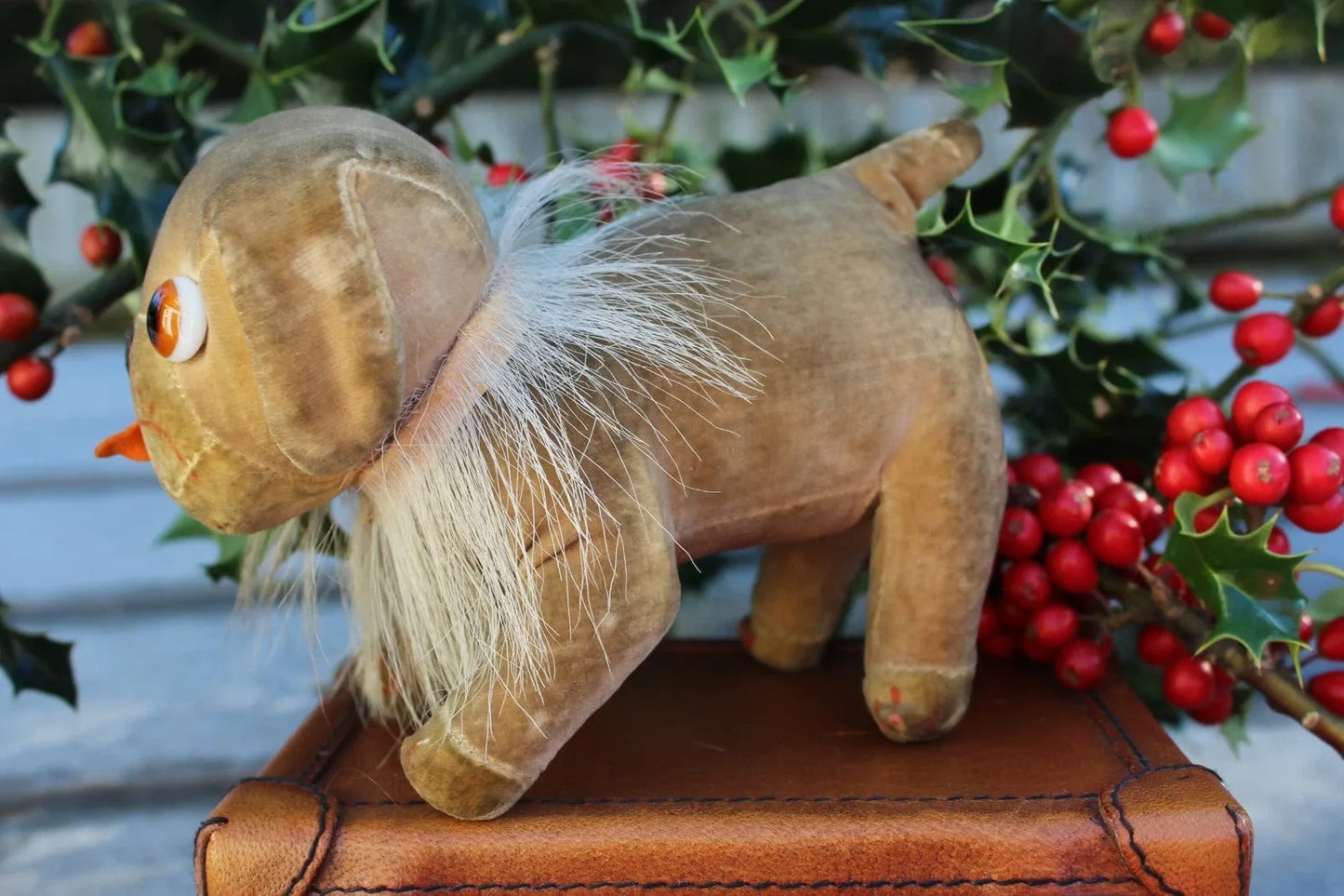 Chien Pip Steiff en Velours c.1927 (6")