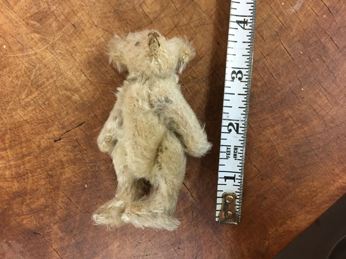 Petit Ours Steiff Ancien en Mohair Articulé