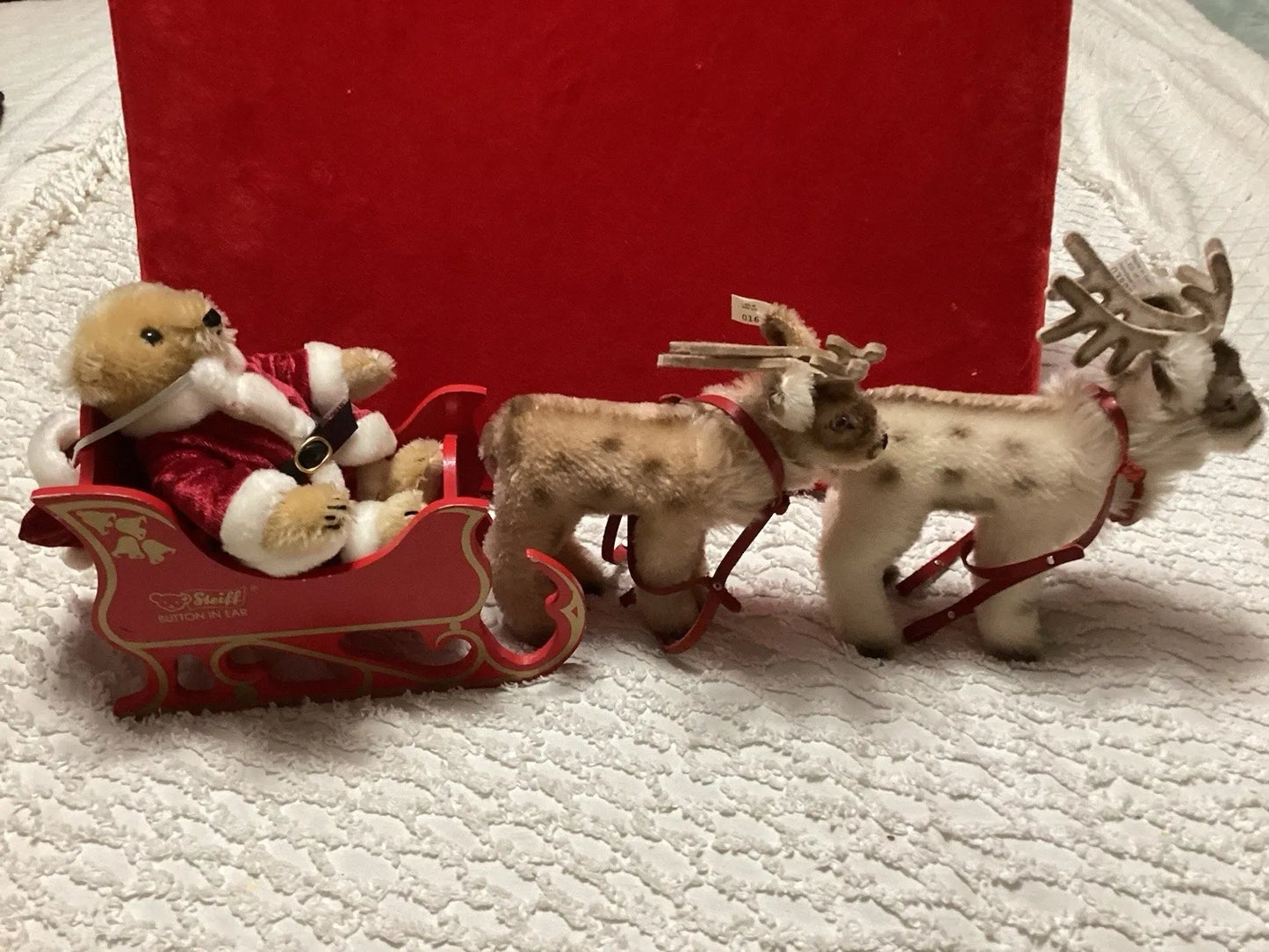 Steiff Friends of Christmas - Père Noël sur Traîneau