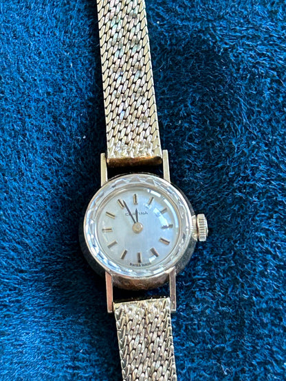 Montre Certina Femme Or 14 Carats Swiss Made Vintage