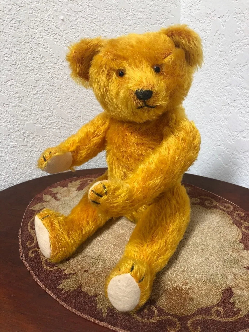 Ours Allemand Antique 1935 Mohair Doré (14")