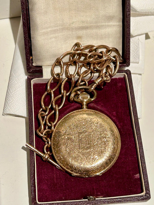 Montre de Poche Ancienne en Or