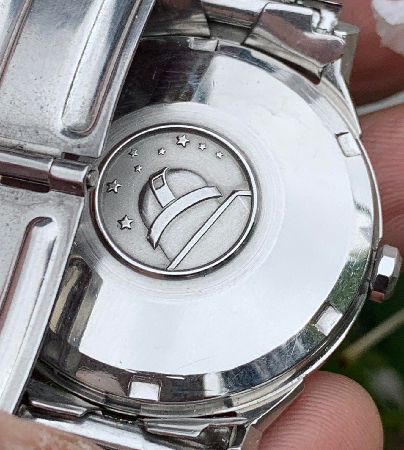 Montre Omega Constellation Acier Inoxydable Vintage