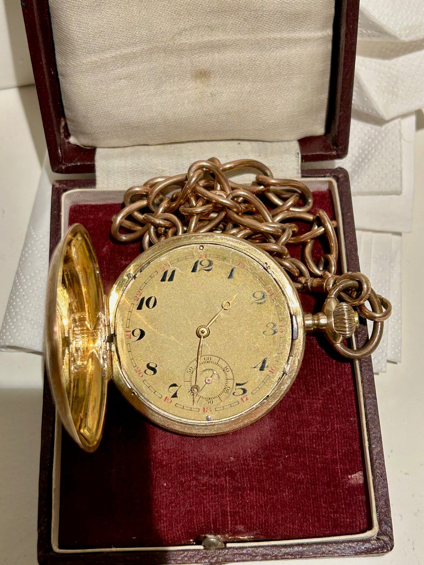 Montre de Poche Ancienne en Or