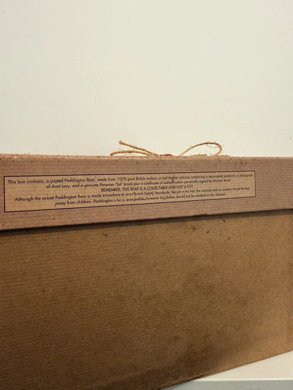 Paddington Bear édition spéciale signée