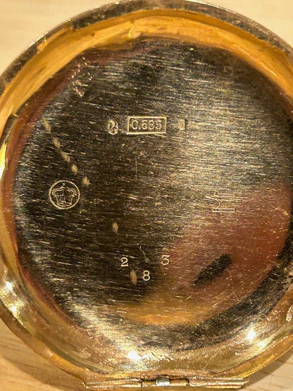 Montre de Poche Ancienne en Or