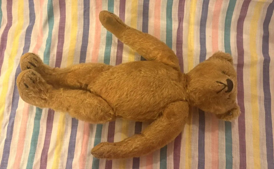 Ours Steiff Mohair Blond 30 cm Années 1950-60