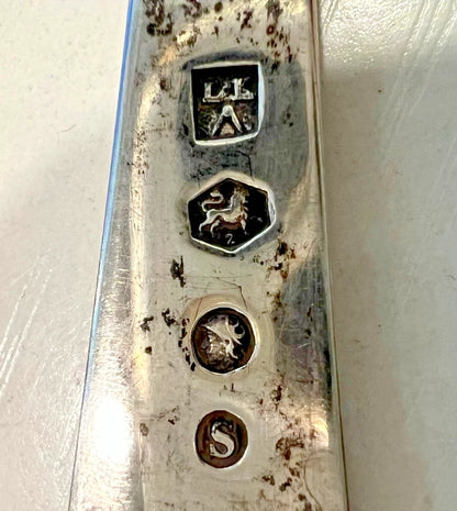 Lot 4 Fourchettes Anciennes Argent Massif