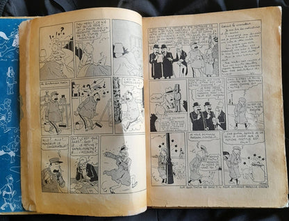 Tintin – L’Oreille Cassée – Édition Originale A2 N&B – 11/1937