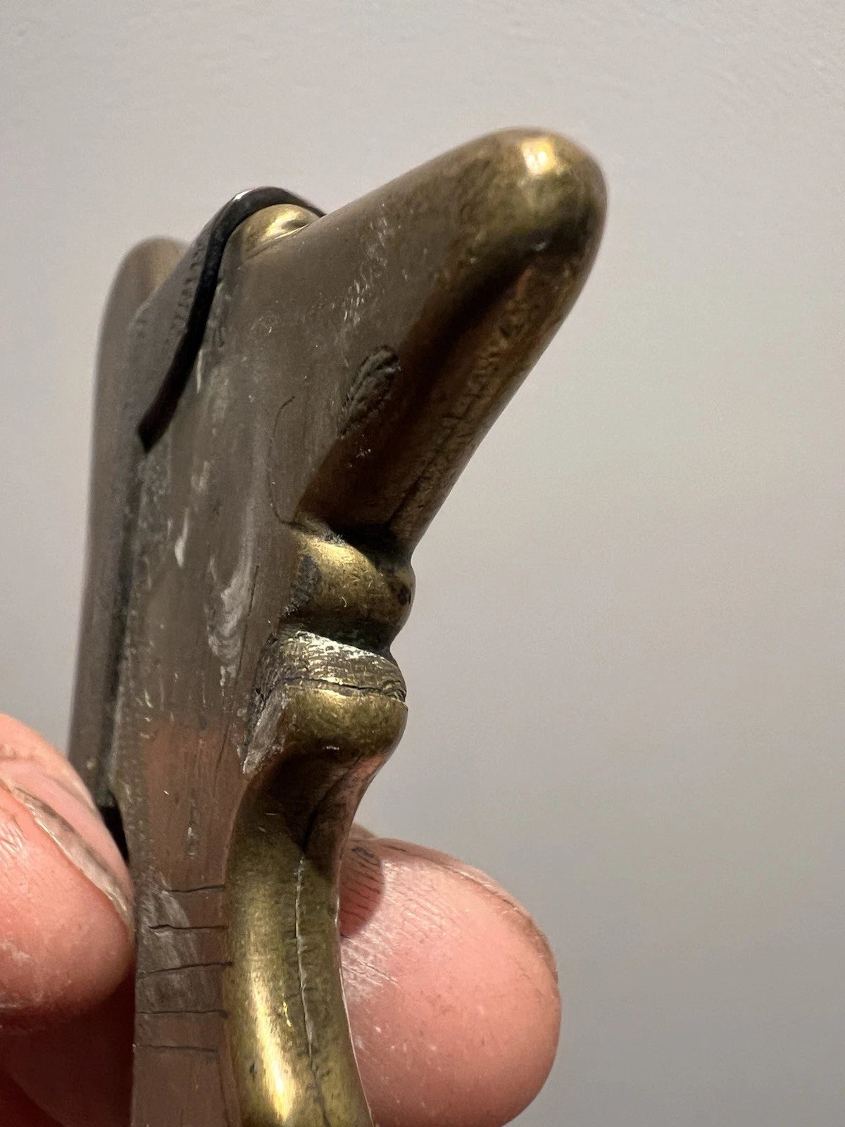 Briquet de tranchée Kronprinz – Laiton et cuivre, Trench Art WW1
