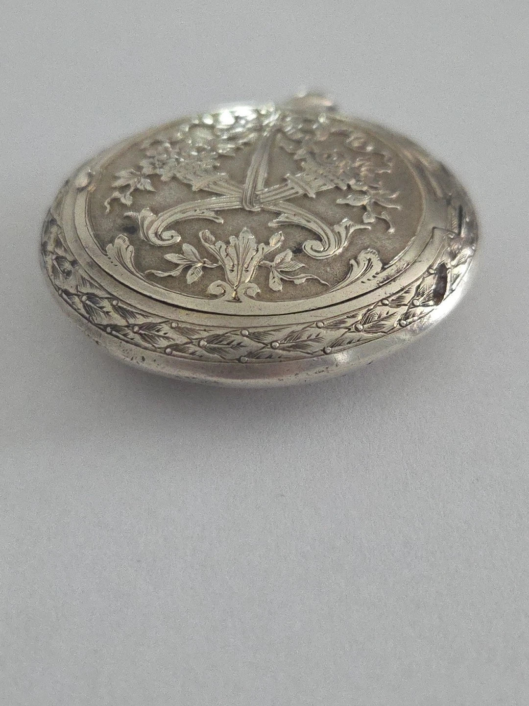 Pendentif Médaillon Tiffany & Co Argent Sterling