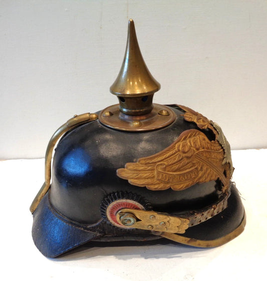 Pickelhaube 5e Régiment Garde Prussienne Mod. 95 — Marqué G.G.R.5