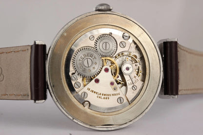 Cortébert Annus Sanctus Réf. 9201 – Calibre 689, acier, circa 1950
