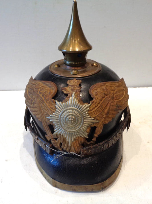 Pickelhaube 5e Régiment Garde Prussienne Mod. 95 — Marqué G.G.R.5