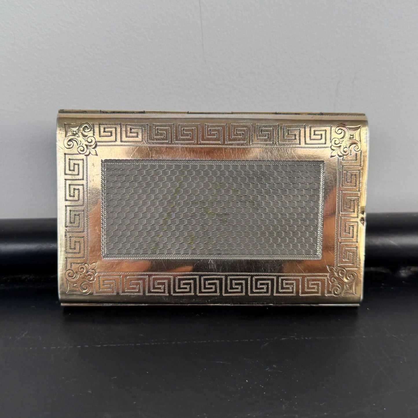 Carnet de Bal Argent Cloisonné XIXe Napoléon III