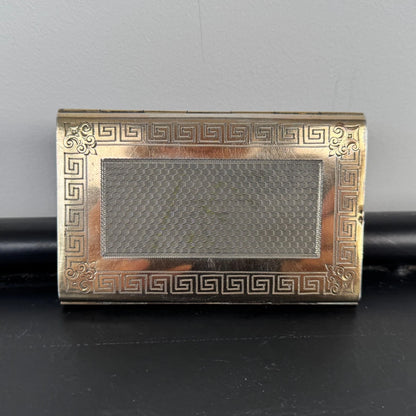 Carnet de Bal Argent Cloisonné XIXe Napoléon III