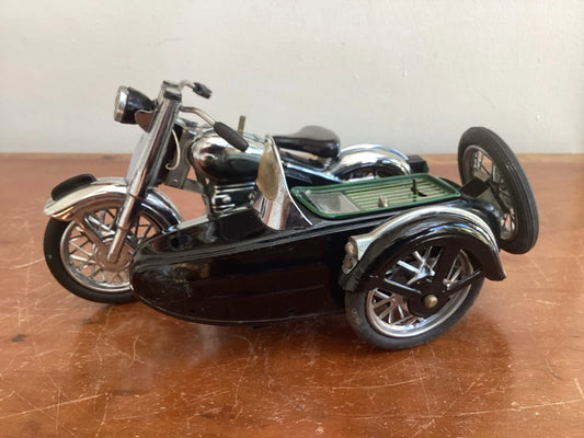 Moto Side-Car Marusan Sunbeam Litho Étain