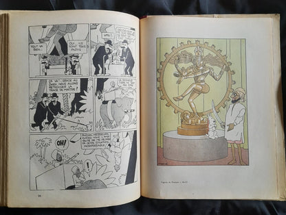 Tintin – Les Cigares du Pharaon – N&B – A6/A16 – 1938/1941