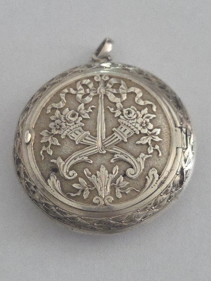 Pendentif Médaillon Tiffany & Co Argent Sterling