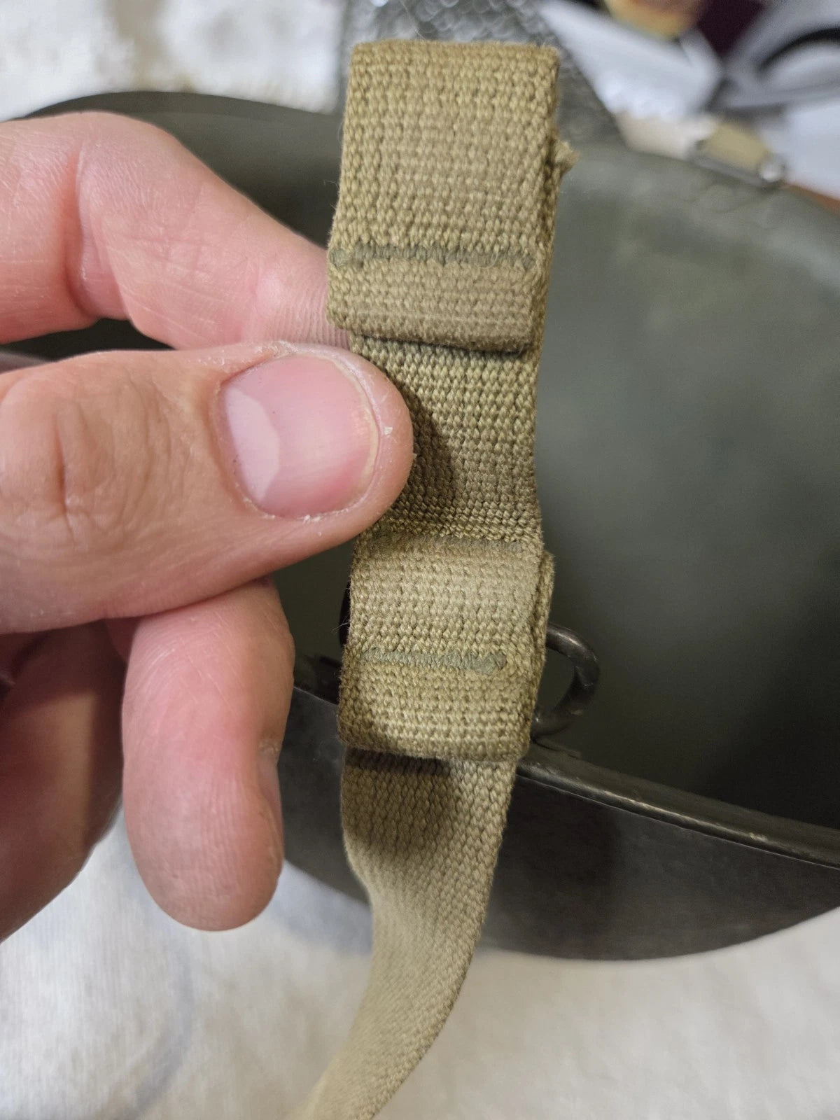 Casque US M1 Paratrooper Airborne WW2 avec Filet Britannique