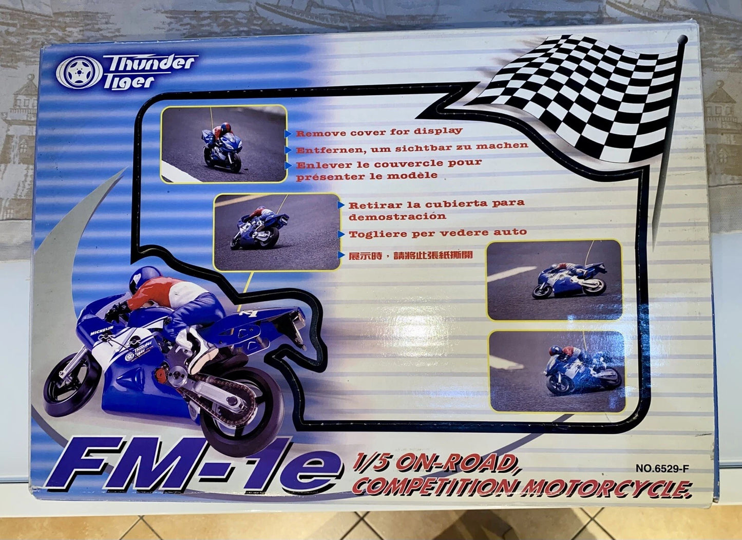 Moto RC 1/5 Thunder Tiger FM-1E Yamaha R1