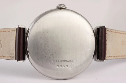 Cortébert Annus Sanctus Réf. 9201 – Calibre 689, acier, circa 1950