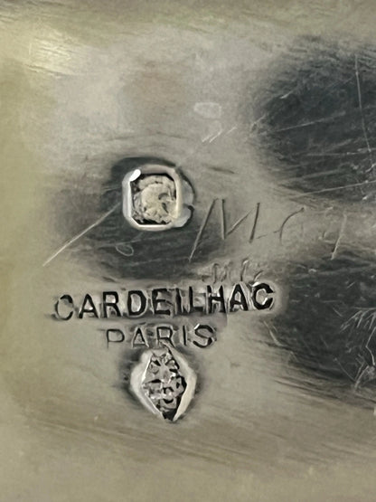 Plat Service Argent Massif Cardeilhac Louis XV